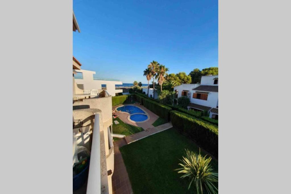 Neu Renoviertes Strandappartment Mit Meerblick Alcoceber Exterior photo