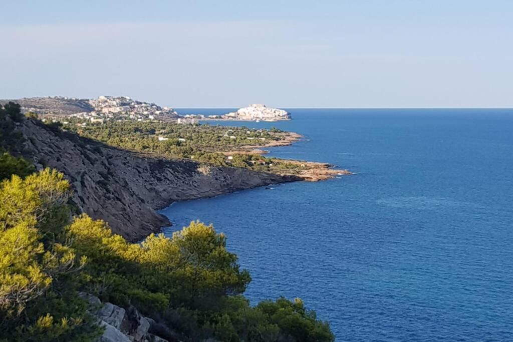 Neu Renoviertes Strandappartment Mit Meerblick Alcoceber Exterior photo